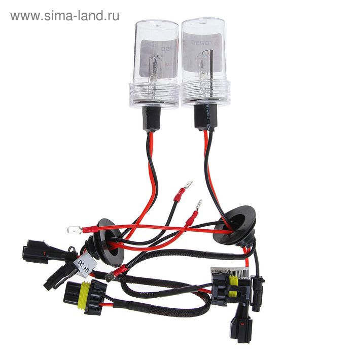 Комплект ксеноновых ламп TORSO H3, для блоков DC, 12 В, 4300 К, 2 шт. - Фото 1