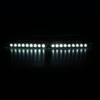 Дневные ходовые огни TORSO DRL-9-3-2, 9 LED, 9 Вт, 12 В, 2 шт., пластик, корпус черный - Фото 2