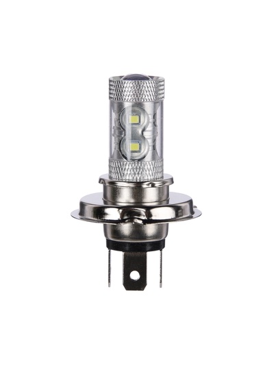 Автолампа светодиодная H4, 12 В, 7.5 Вт, 5 LED-COB, свет белый