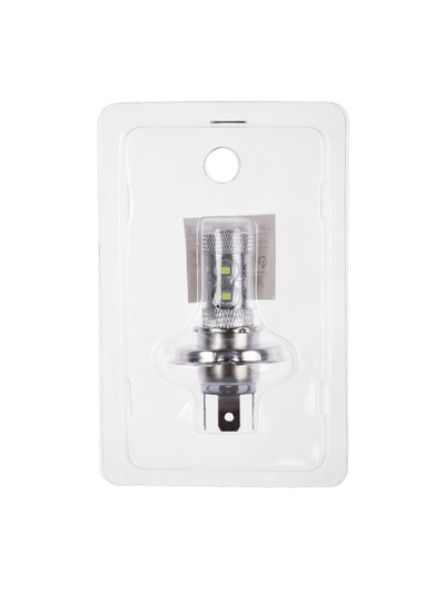 Автолампа светодиодная H4, 12 В, 7.5 Вт, 5 LED-COB, свет белый