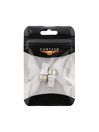 Светодиодная лампа для автомобиля Cartage, T10 W5W, 12 В, 5 SMD-5050, набор 2 шт.  (артикул 1059206)  большой выбор товаров оптом и в розницу по низким ценам с доставкой