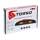 Парктроник TORSO TP-203, 4 датчика, LED-экран, биппер, 12 В, датчики белые - Фото 5