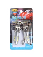 Автомобильная лампа, светодиодная, H3, 12 В, 13 SMd=5050, 2 шт., белый - Фото 6