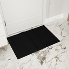 Покрытие ковровое щетинистое «Травка», 60×90 см, чёрное - Фото 7