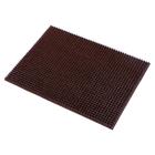 Покрытие ковровое щетинистое «Травка», 45×60 см, цвет тёмный шоколад - Фото 2