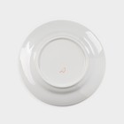 Тарелка фарфоровая «Оливки», d=20 см, белая - Фото 4