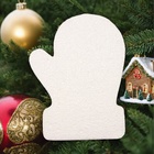 Заготовка из пенопласта "Варежка с узором", рельеф, 30 см х 3 см - Фото 3