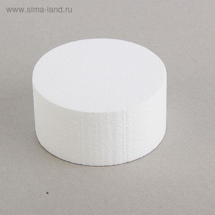 Флористическая основа «Диск», 10×5 см - Фото 1