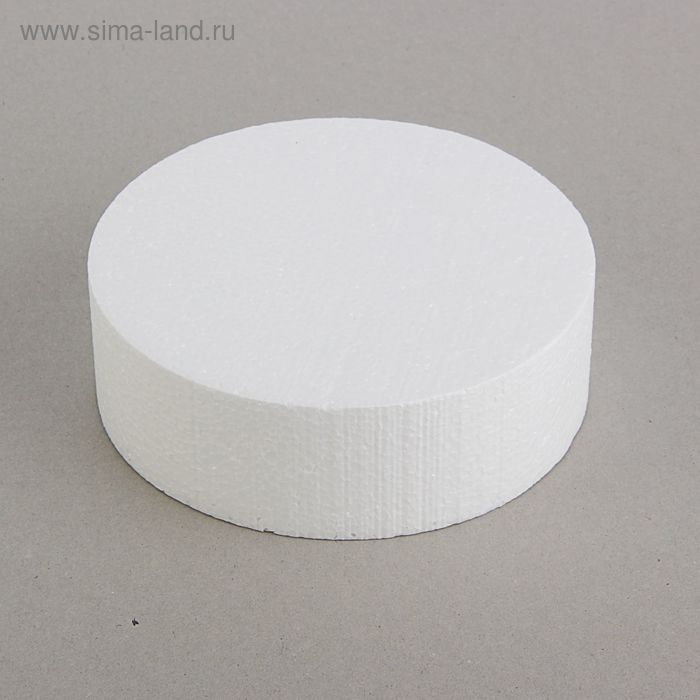 Флористическая основа "Диск", 15 х 5 см - Фото 1