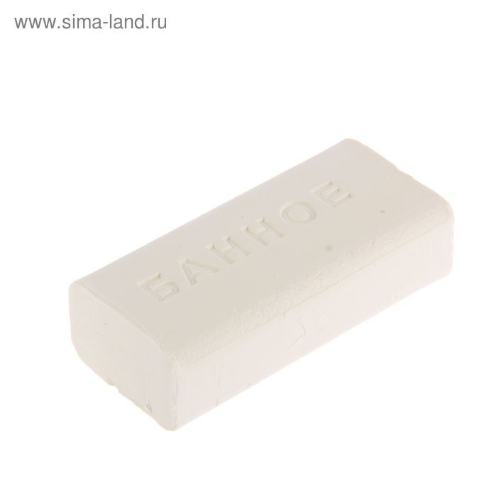 Мыло туалетное "Банное", без упаковки, 100 гр - Фото 1