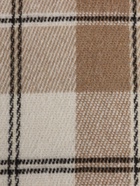 Плед «Эльф» 170×210 см, новозеландская шерсть, белый/бежевый/коричневый - Фото 2