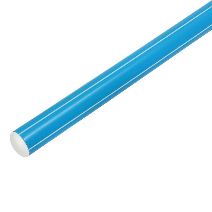 Палка гимнастическая 30 см, цвет голубой - фото 1906801693