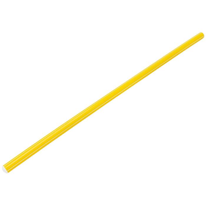 Палка гимнастическая 80 см, цвет жёлтый - фото 1886183205