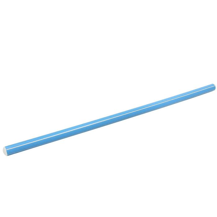 Палка гимнастическая 70 см, цвет голубой - фото 1886183211