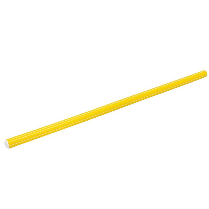 Палка гимнастическая 70 см, цвет жёлтый - фото 1906801724