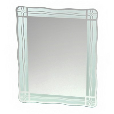 Зеркало в ванную комнату 60×45 см "Ассоona А609"