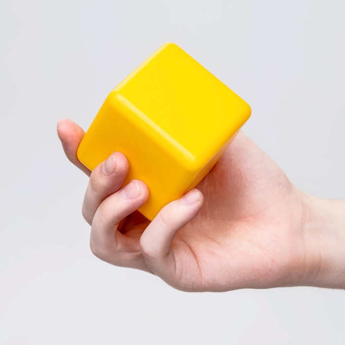 Набор цветных кубиков, 9 штук 6 х 6 см - фото 1898003134