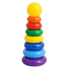 Пирамидка детская, 7 колец, с шаром - Фото 4