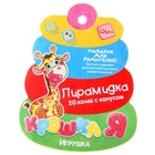 Пирамидка детская большая «Гигант», пластик, 20 колец с конусом, 87 см - Фото 7