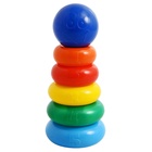 Пирамидка детская, 5 колец с шаром - Фото 4