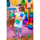 Пирамидка детская, 5 колец с шаром - Фото 7