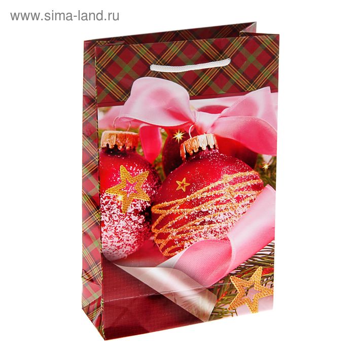 Пакет подарочный "Сангрия" 16,5 х 6,6 х 26,5 см - Фото 1