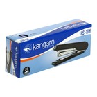 Степлер Kangaro HS-10H №10, до 20 листов, встроенный антистеплер, 50 скоб, микс - фото 8264657
