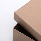 Набор коробок 4 в 1 «Крафт однотонный», 15×11×7 - 9×5×4 см - Фото 3