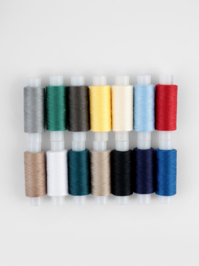 Нитки «Экстра» 40/2, 200 м, набор 14 шт., разноцветные - Фото 1