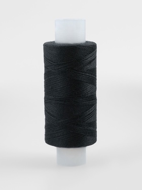 Нитки 40ЛШ, 200 м, чёрные №115 (комплект 20 шт)