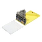 Набор сверл по металлу ТУНДРА, HSS, цилиндрический хвост., 2 - 8 мм (через 0.5 мм), 13 шт. - Фото 1