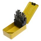 Набор сверл по металлу ТУНДРА, HSS, цилиндрический хвост., 1 - 13 мм (через 0.5 мм), 25 шт. - Фото 1