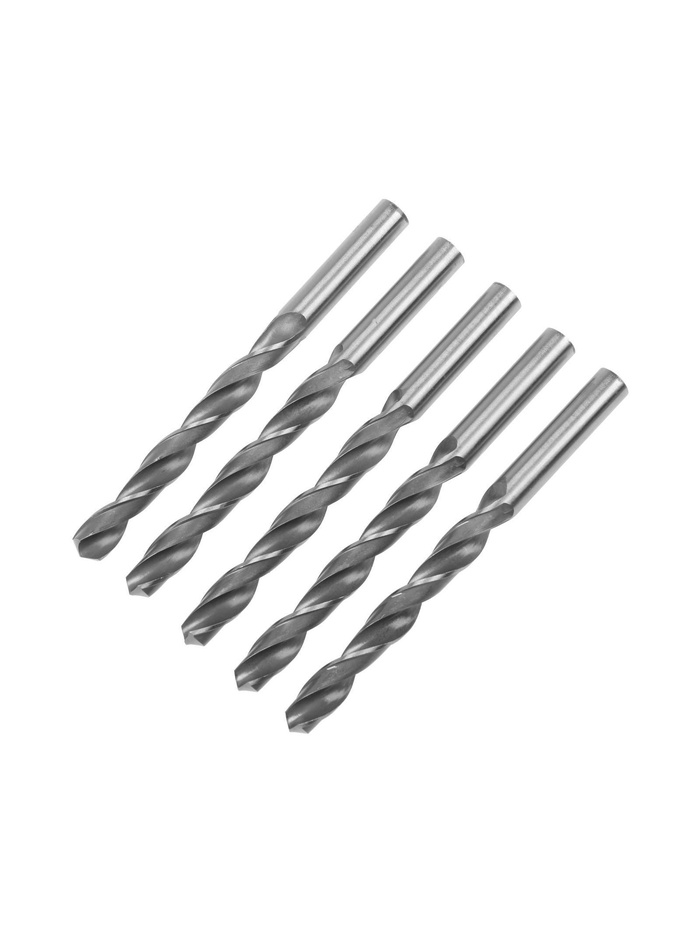Сверло по металлу ТУНДРА, HSS, цилиндрический хвостовик, 12×150 мм, 5 шт. - Фото 1