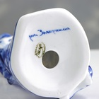 Фигурка фарфор гжель «Дама с собачкой» - Фото 4