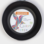 Сковорода Colibri, d=16 см, пластиковая ручка, антипригарное покрытие, алюминий, розовая - Фото 6