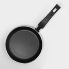 Сковорода блинная Colibri, d=18 см, пластиковая ручка, антипригарное покрытие, цвет красный - Фото 2