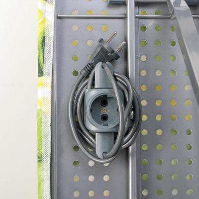 Доска гладильная Nika, 122×40 см, регулируемая высота до 90 см, МИКС