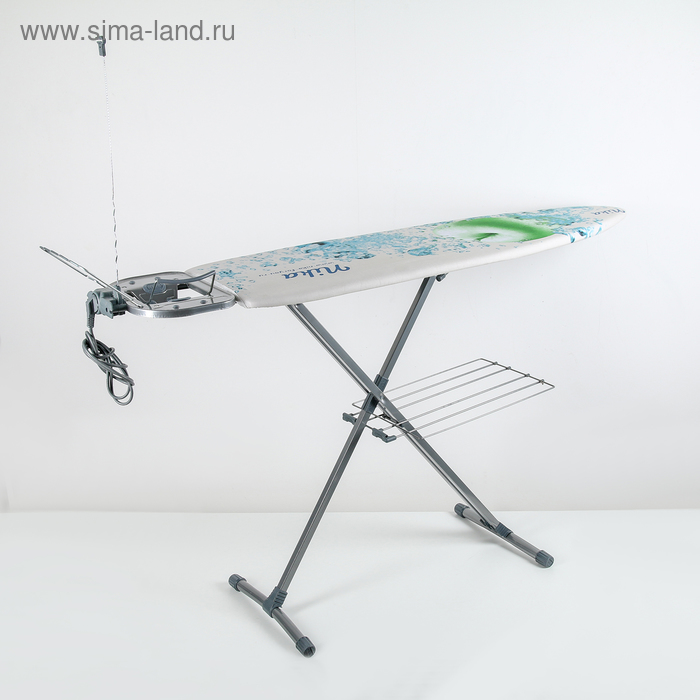 Доска гладильная «Ника-Бест», 122×40 см, регулируемая высота до 90 см, рисунок МИКС - Фото 1