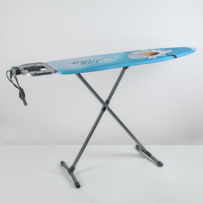 Доска гладильная Nika «Ника-Лайт», 122×40 см, регулируемая высота до 90 см, рисунок МИКС