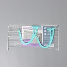 Сушилка для белья на радиатор, 45×23.5×18 см, белая - Фото 4