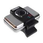 Электровафельница "Сластена" ЭВ-1, 1000 Вт, тонкие вафли, антипригарное покрытие, серая - Фото 1