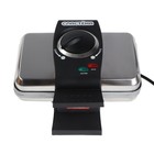 Электровафельница "Сластена" ЭВ-1, 1000 Вт, тонкие вафли, антипригарное покрытие, серая - Фото 2