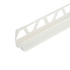 Раскладка внутренняя под плитку «Идеал», 2500×7 – 8 мм, цвет белый - Фото 1