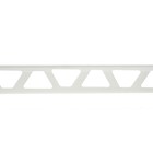 Раскладка внутренняя под плитку «Идеал», 2500×7 – 8 мм, цвет белый - Фото 2