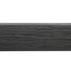 Уголок двухсторонний «Идеал», 15×15×2700 мм, цвет венге чёрный - Фото 2