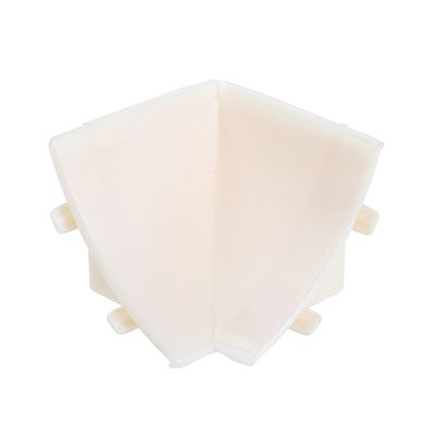 Внутренний угол к плинтусу для столешницы "Идеал", Слоновая кость