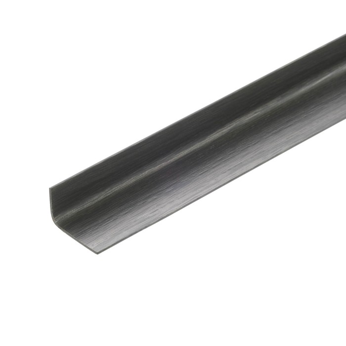 Уголок арочный «Идеал», 20×12×2700 мм, цвет венге чёрный - Фото 1