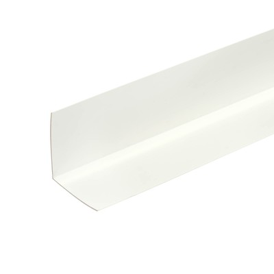 Уголок «Идеал», 60×60×2700 мм, цвет белый