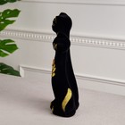 Копилка "Близнецы", покрытие флок, чёрная, золотистый декор, 31 см, микс - Фото 4