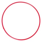 Обруч, диаметр 70 см, красный - Фото 2